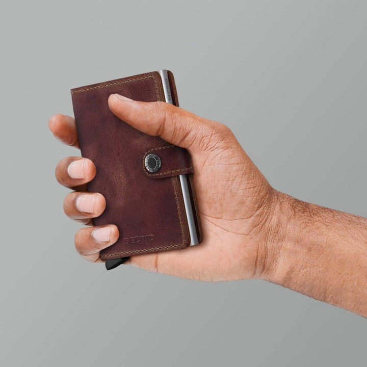 SECRID MINIWALLET VINTAGE BROWN