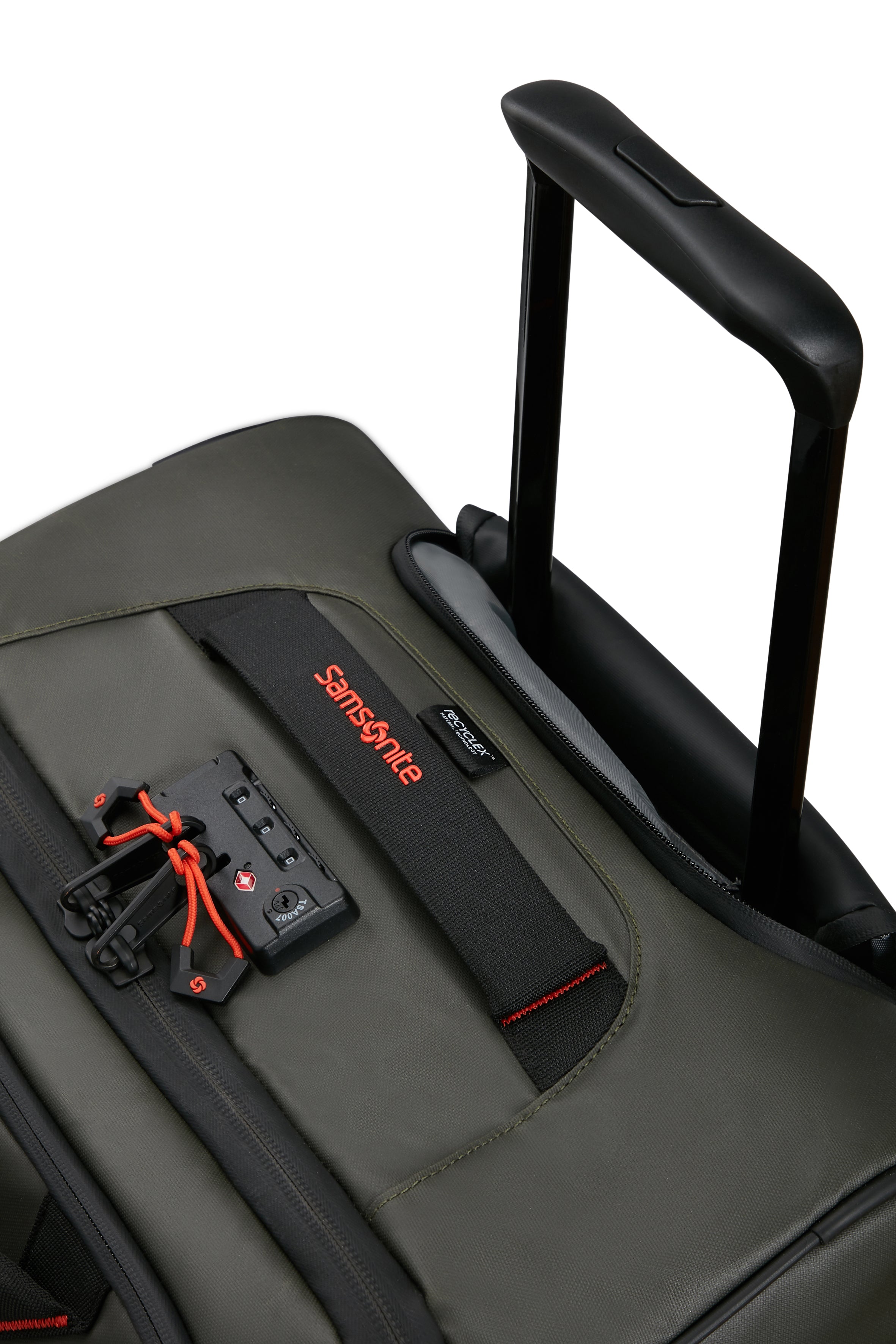 Samsonite Ecodiver Handbagage Rugtas Trolley Climbing Ivy 55CM