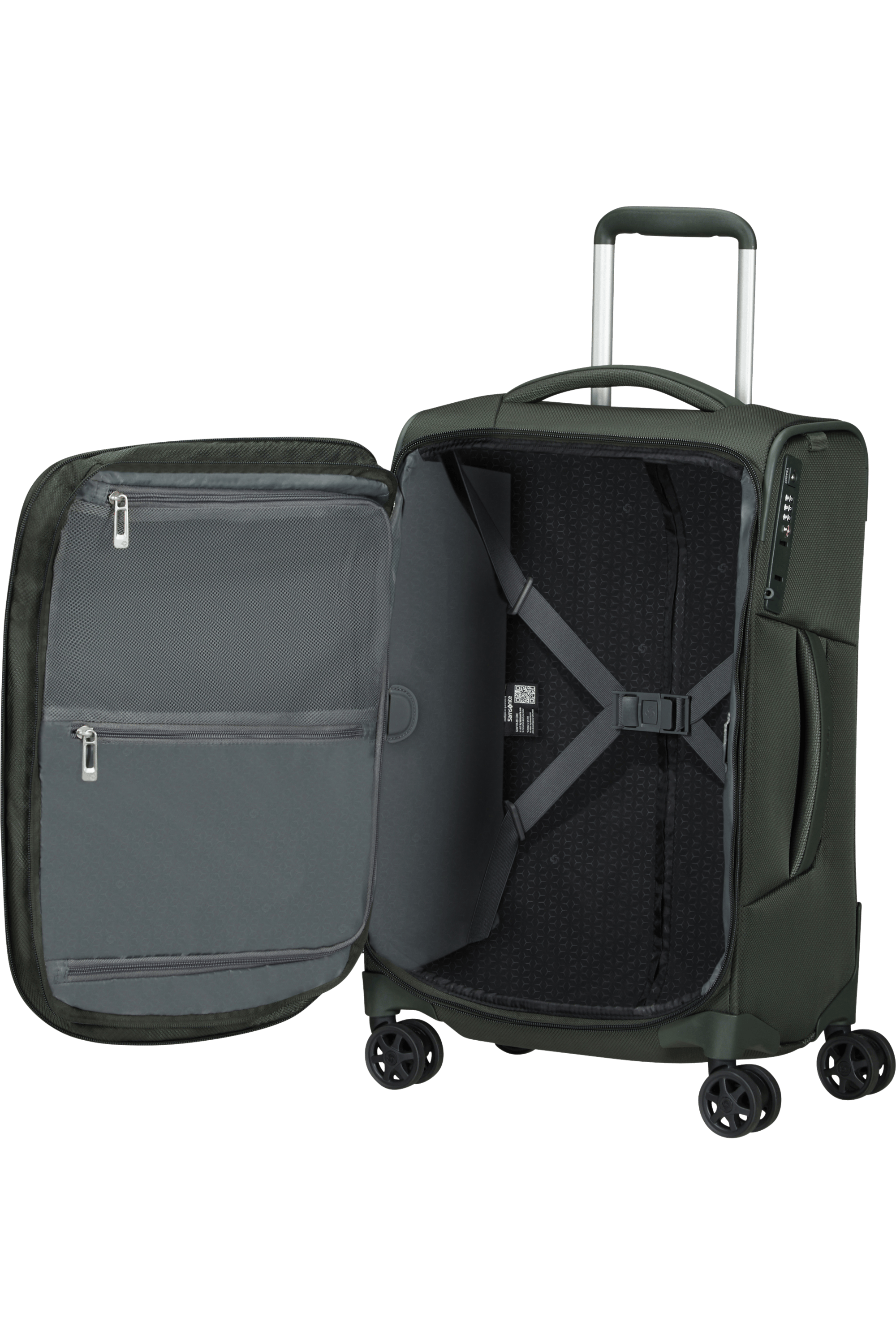 Samsonite Respark Handbagage Spinner 55/35 Forest Green
