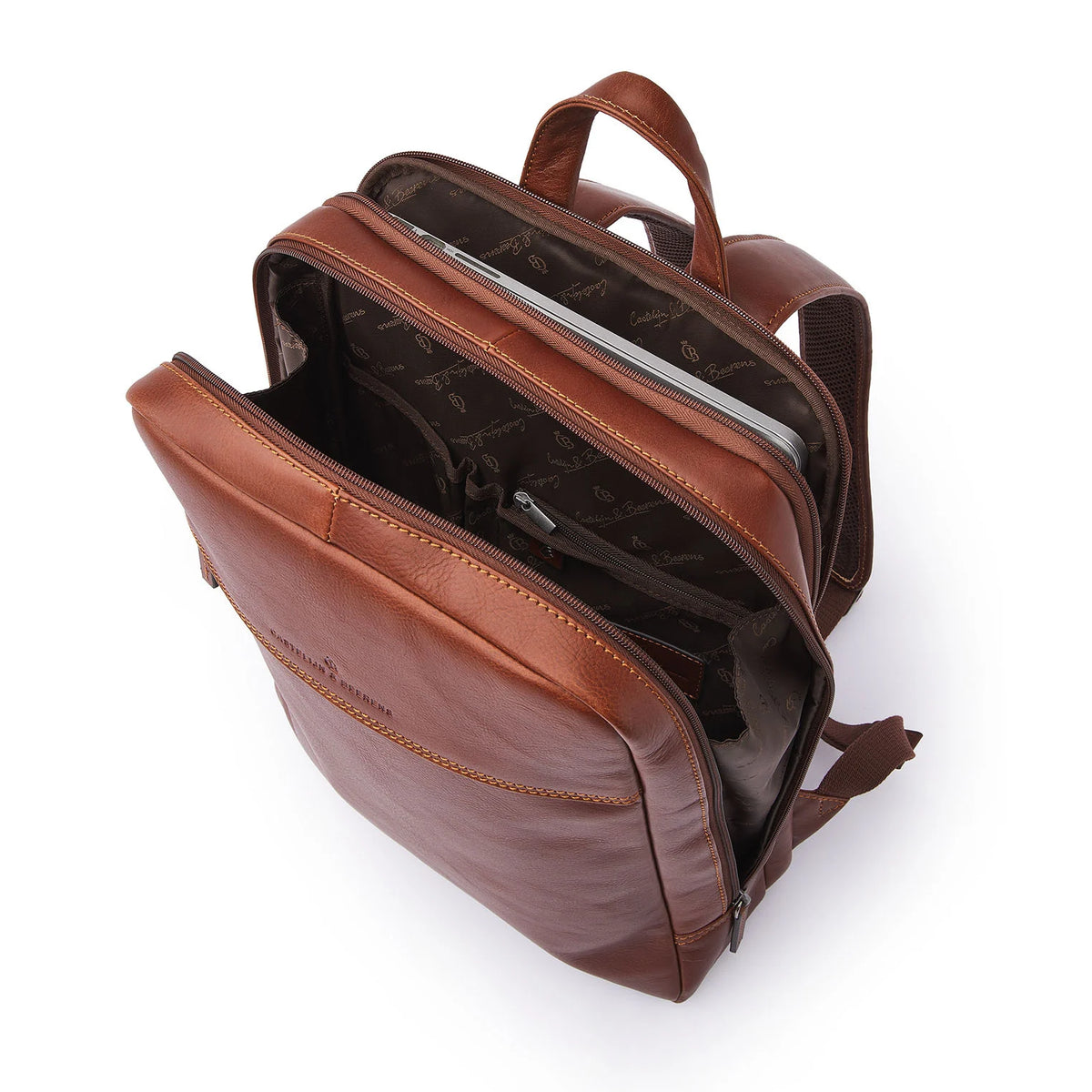 Castelijn en Beerens Special 159588 Lichtbruin Laptoprugtas 15.6"