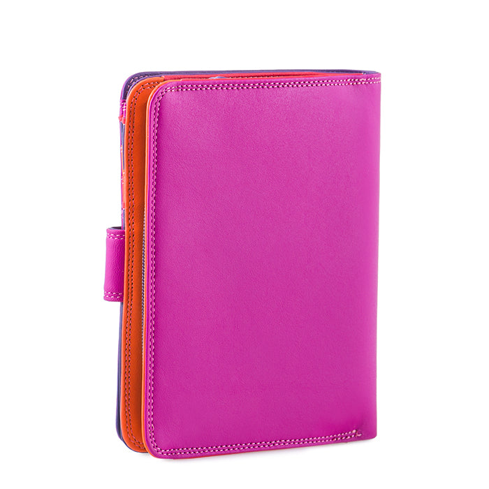 MYWALIT Large Wallet Zip Purse Sangria Multi 229-75