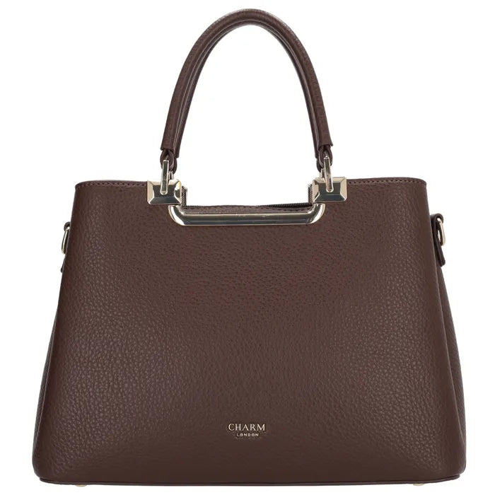 Charm London Lucca Handtas Donker bruin 24169 097