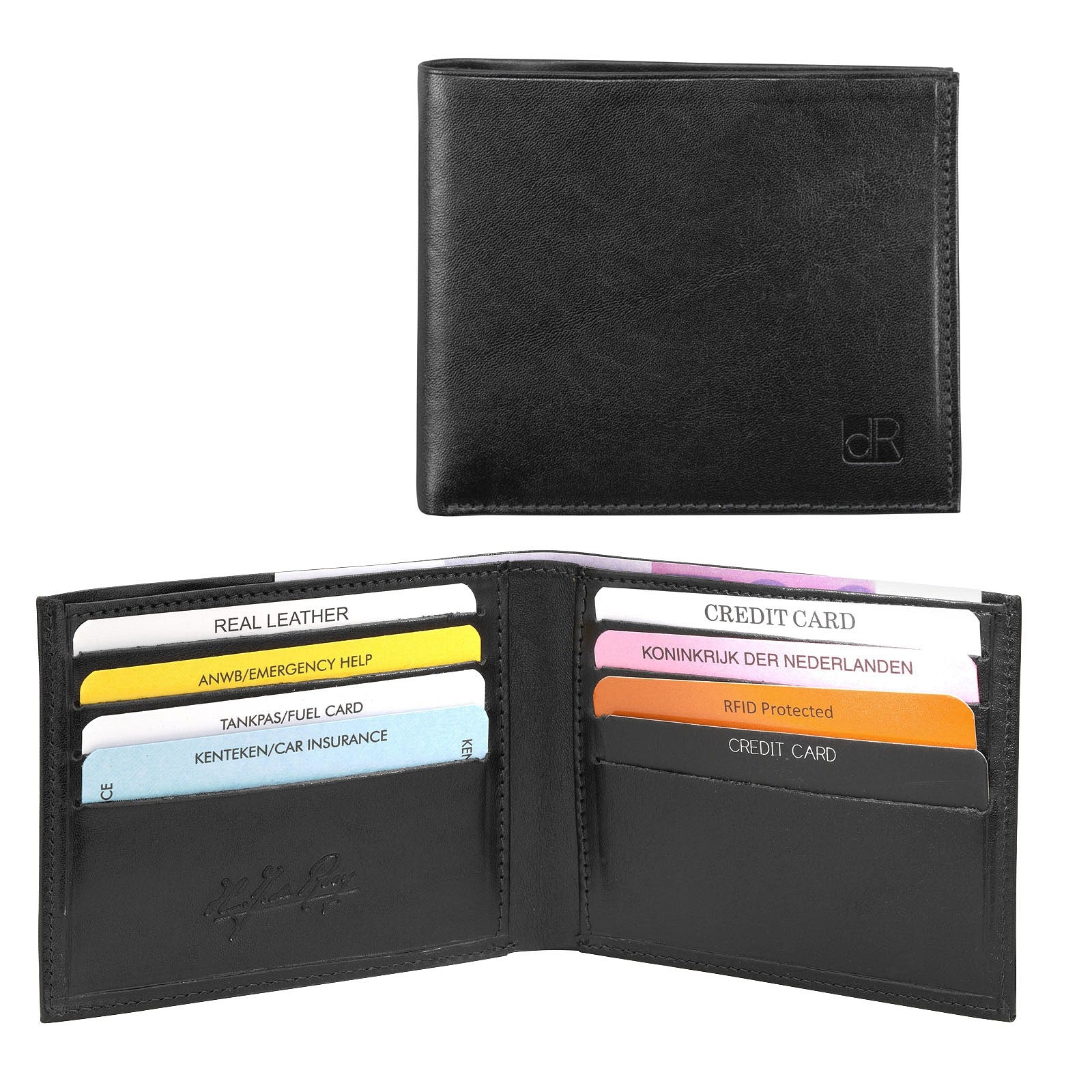 De Rooy Creditcard-etui 2694 Zwart