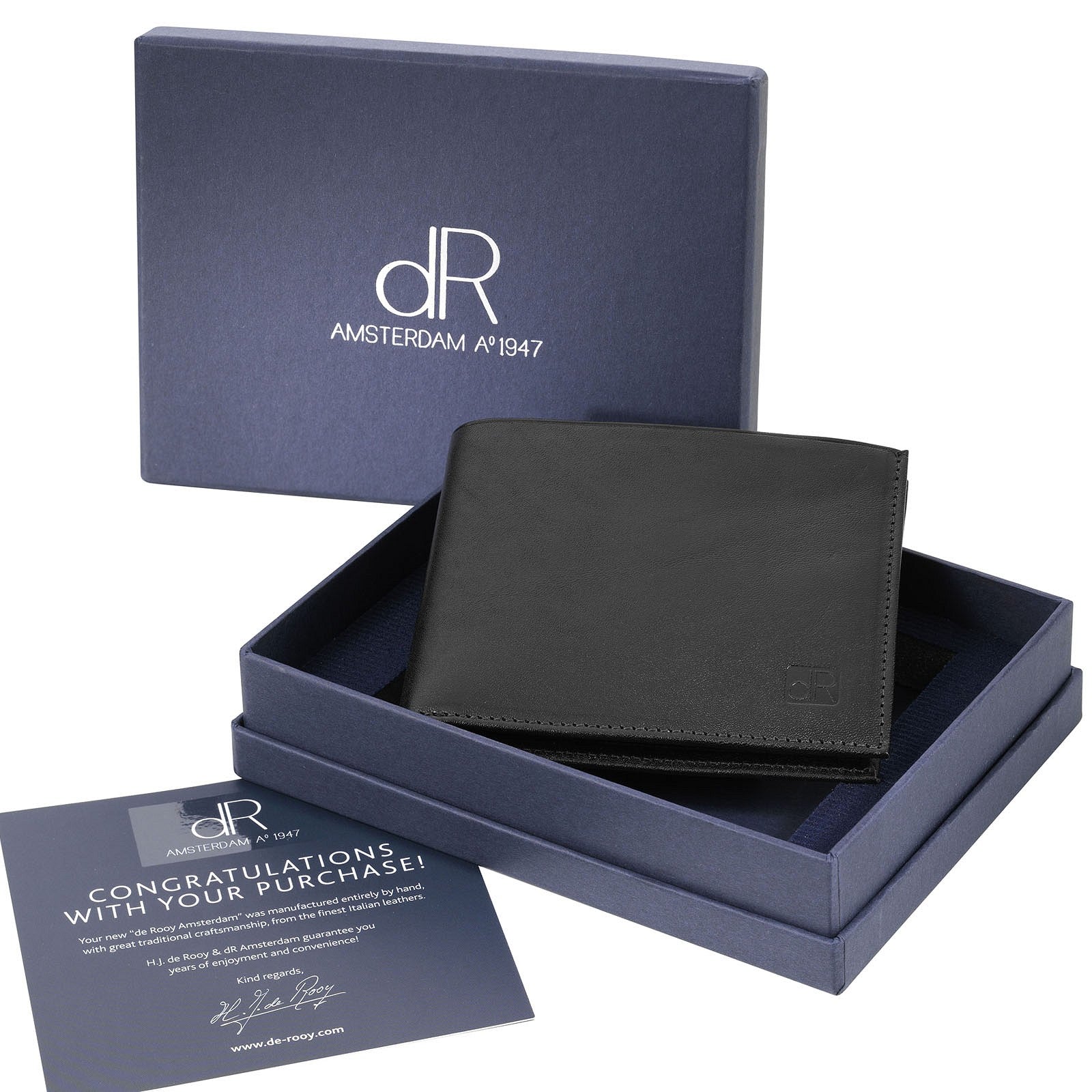 De Rooy Creditcard-etui 2694 Zwart