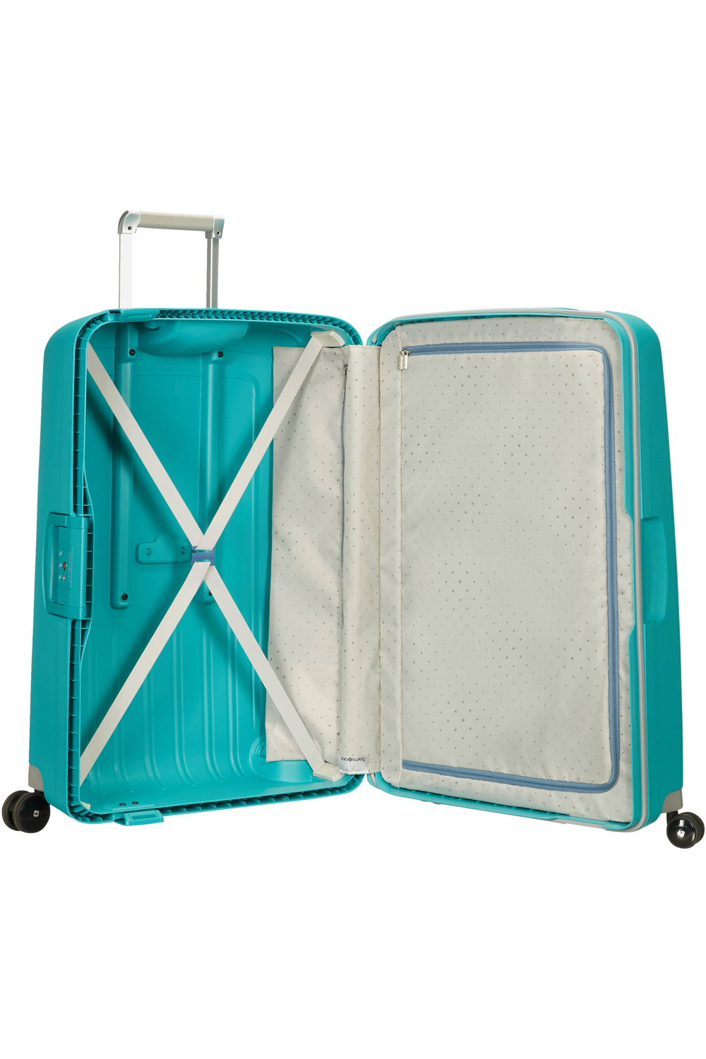 Samsonite S'Cure Spinner 75CM Aqua Blue