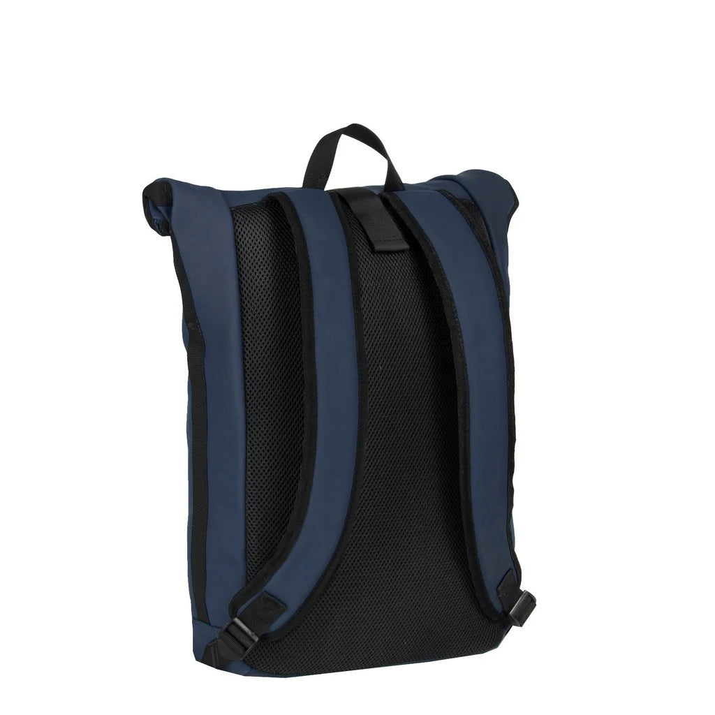 Mart Navy Waterproof Rolltop Rugzak 15"