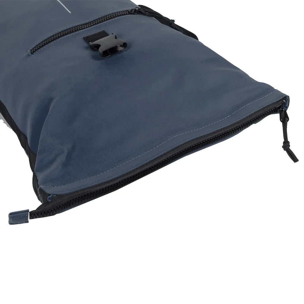 Mart Navy Waterproof Rolltop Rugzak 15"