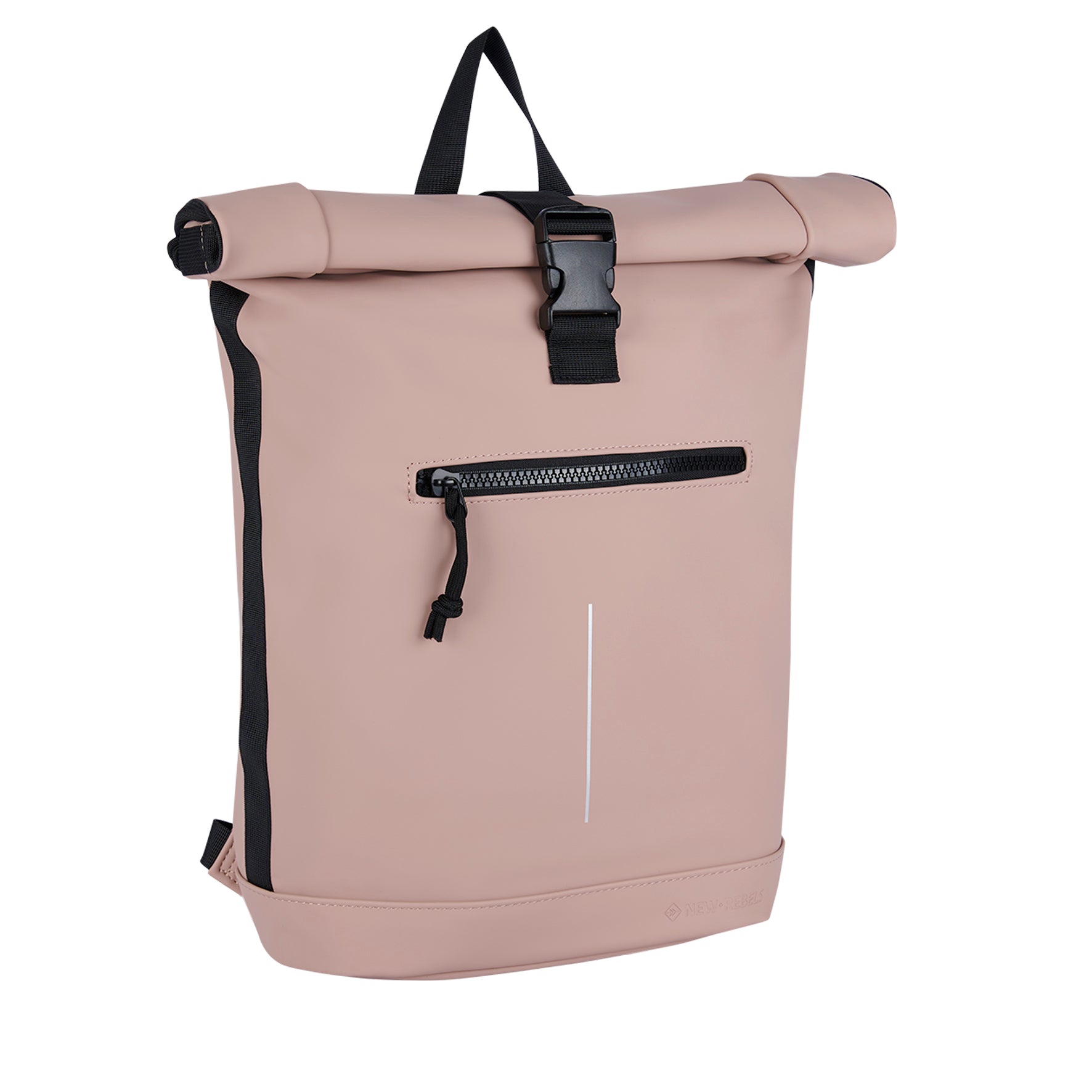Mart Old Pink Waterproof Rolltop Rugzak 15"