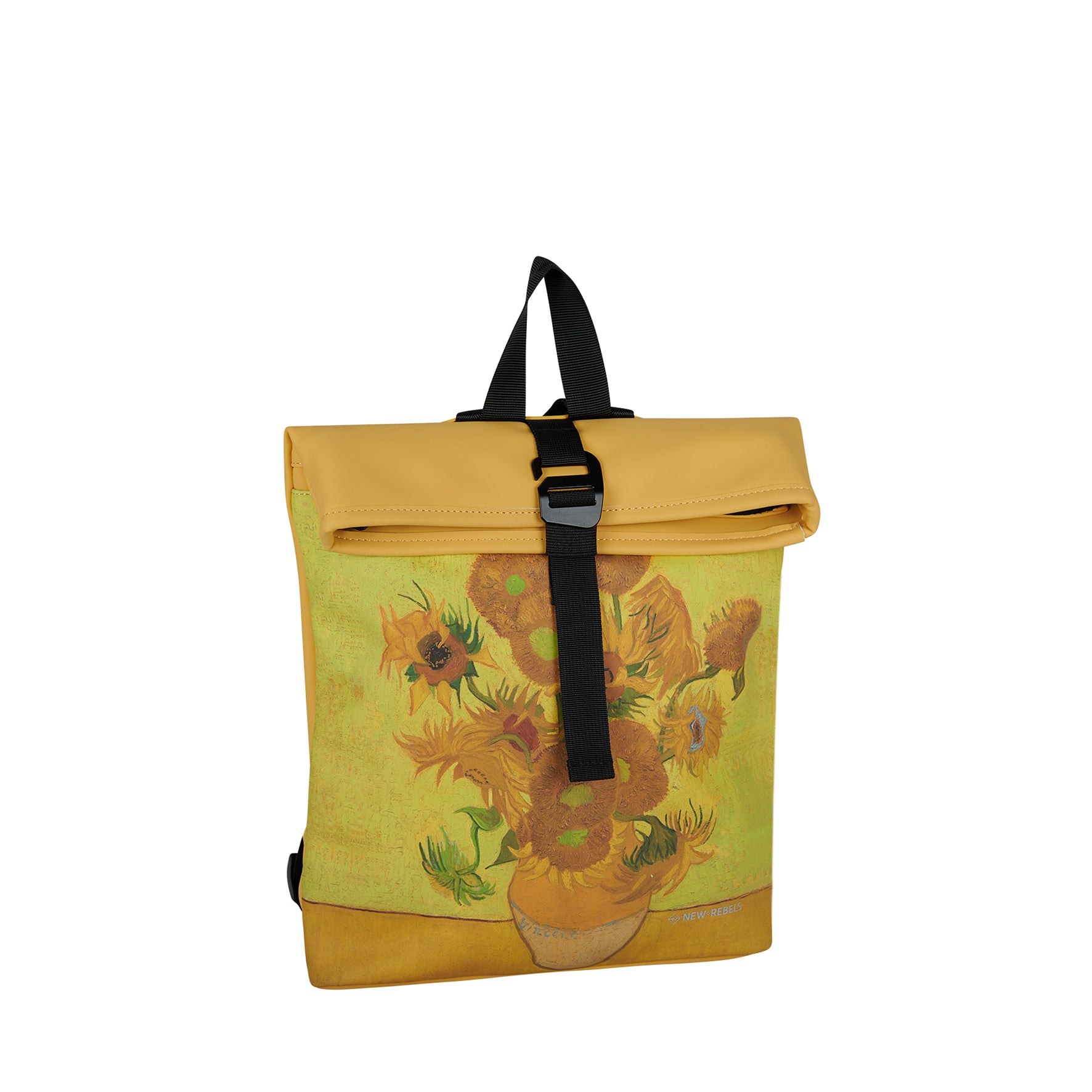 Mart Art LA Zonnebloem Rolltop Mini Rugzak