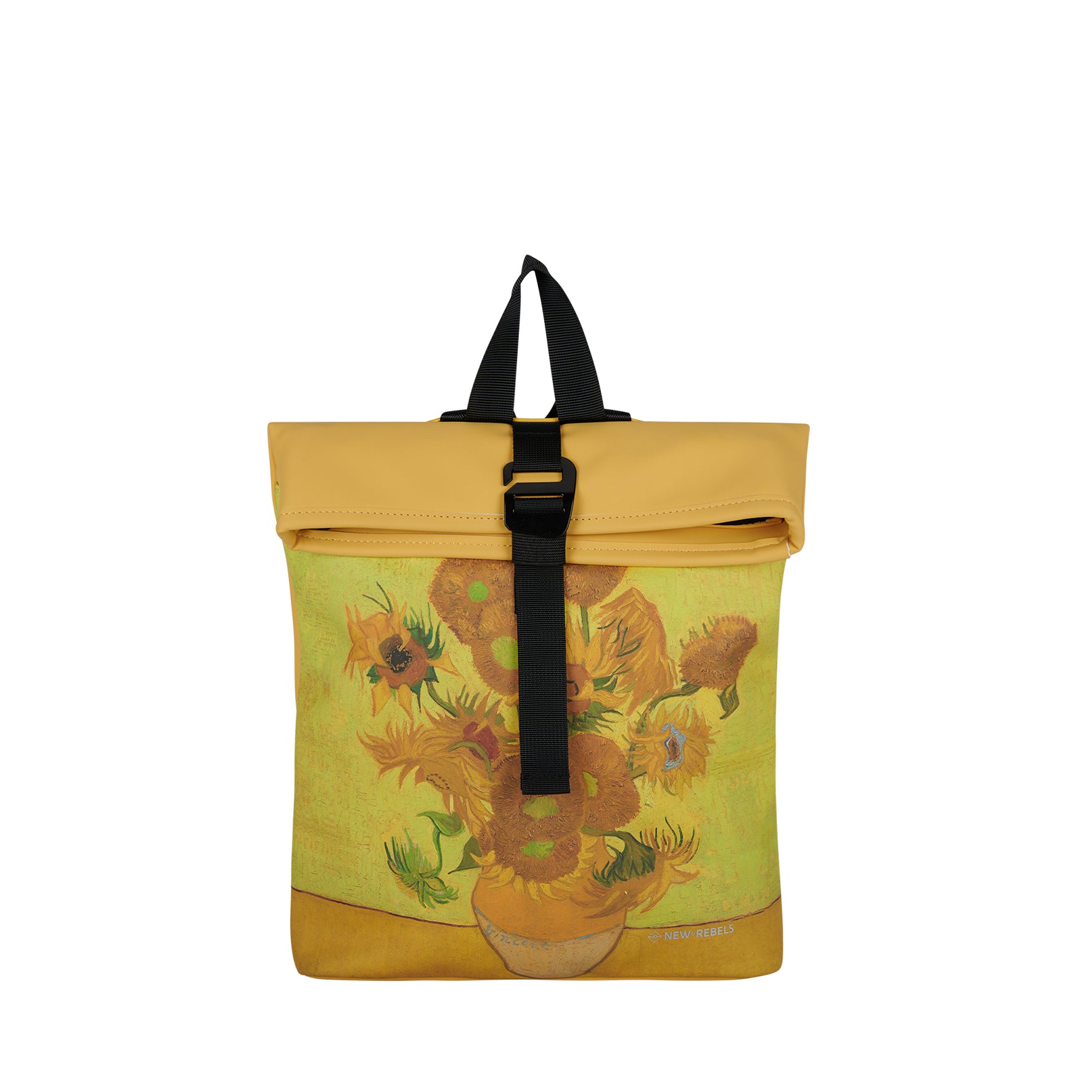Mart Art LA Zonnebloem Rolltop Mini Rugzak