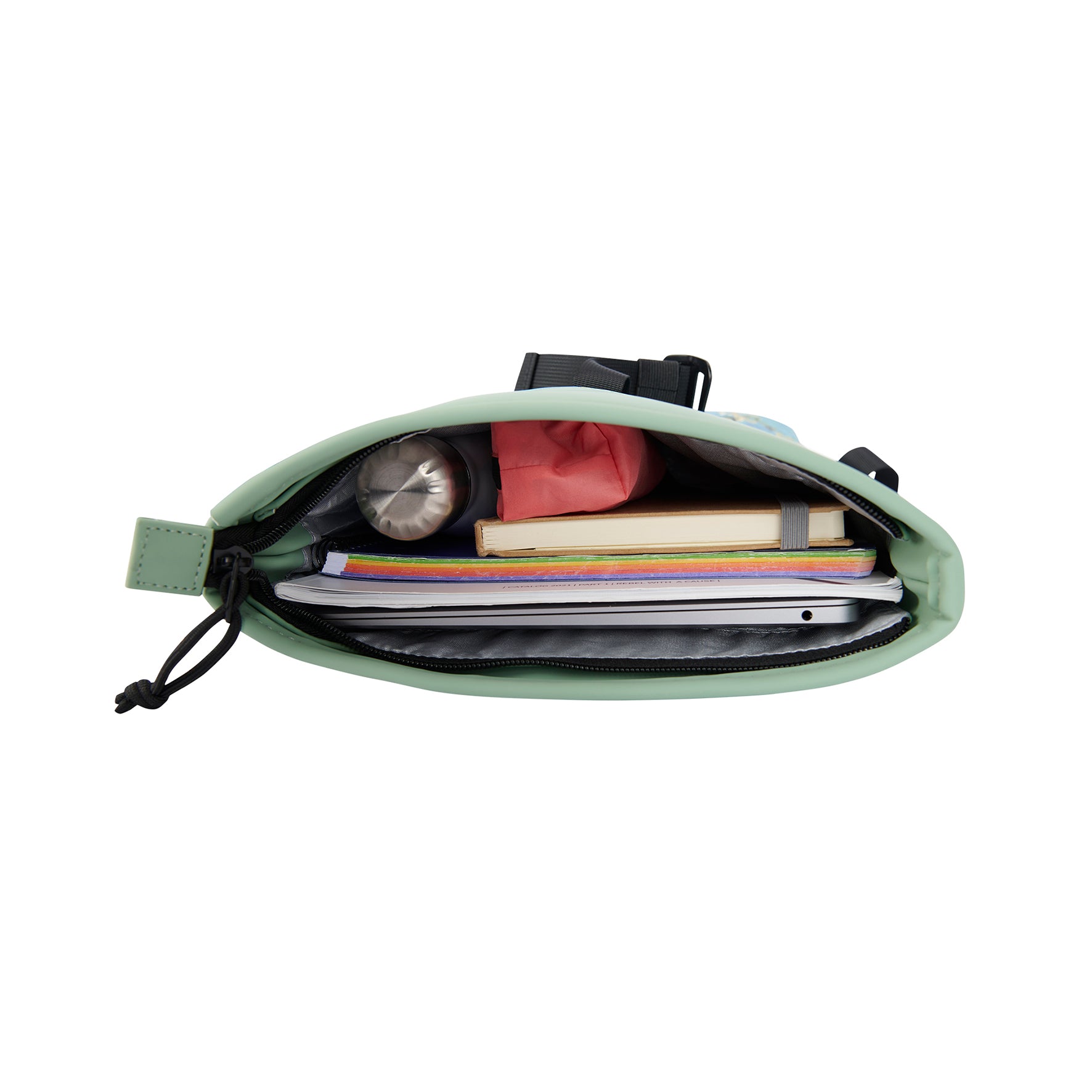 Mart Art LA Amandelbloesem Rolltop Mini Rugzak