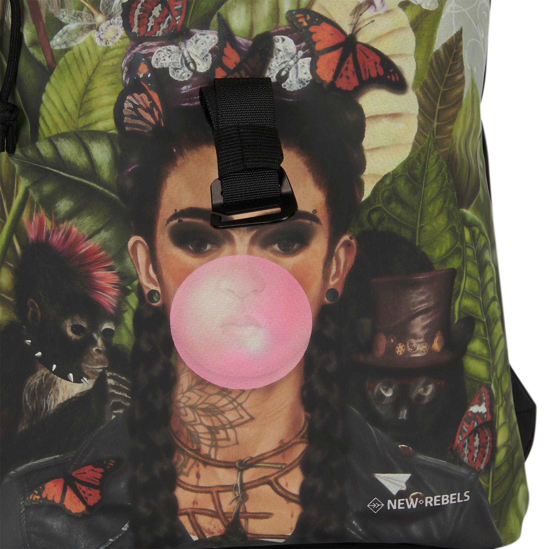 Mart Art LA Bubble Gum Rolltop Mini Rugzak