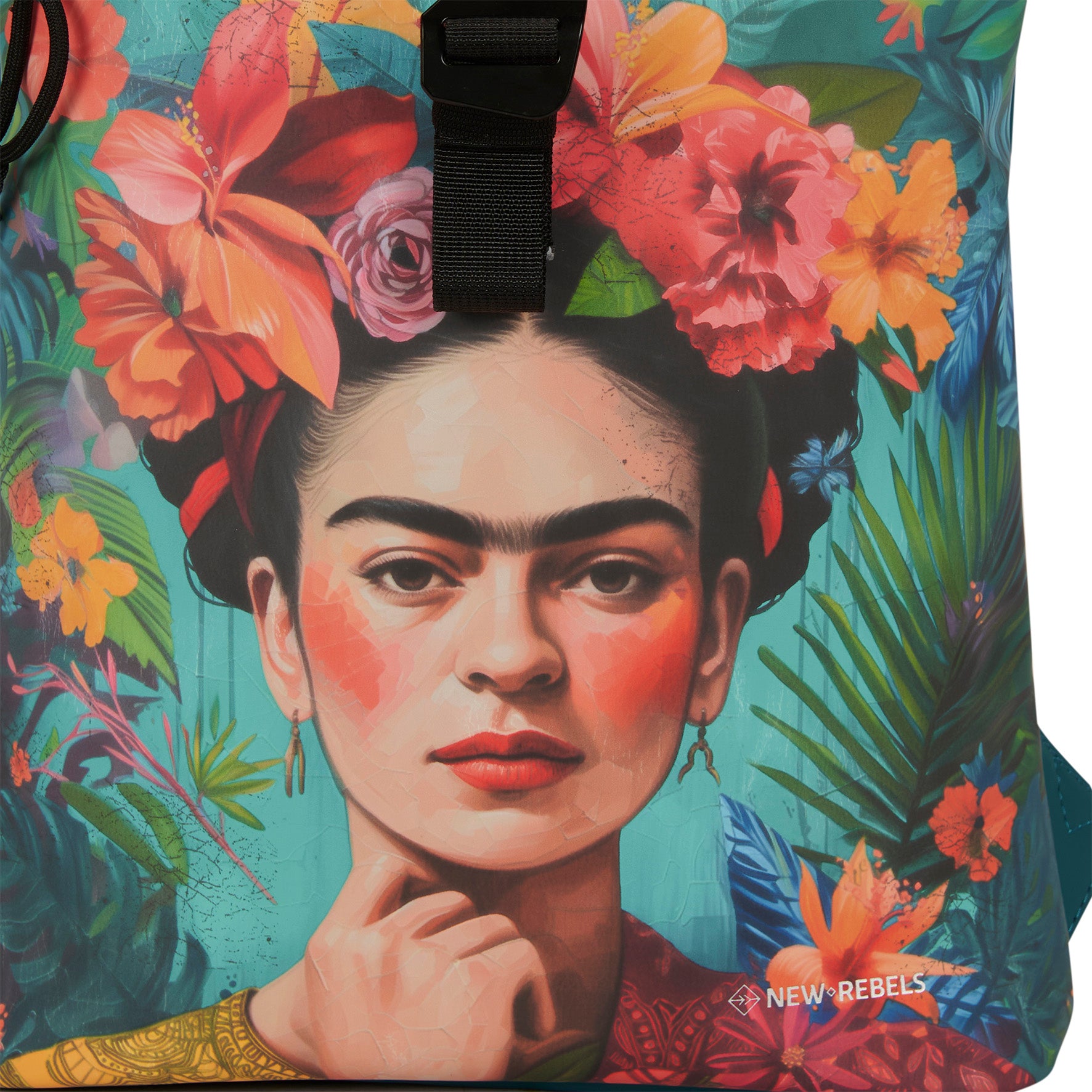 Mart Art LA Flowerhead Rolltop Mini Rugzak