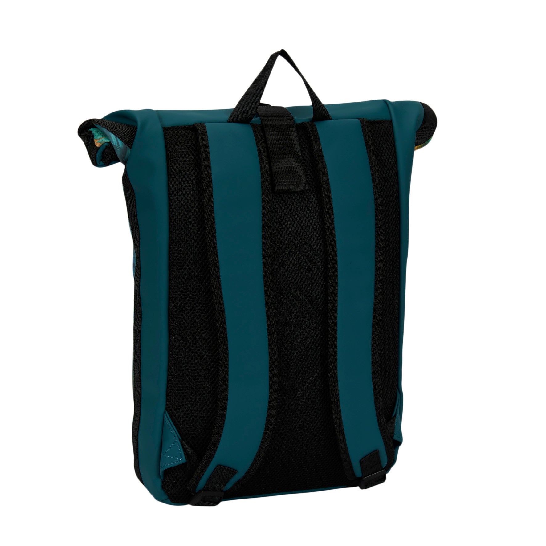 Mart Art New York Flowerhead Waterproof Rolltop Rugzak 15.6"