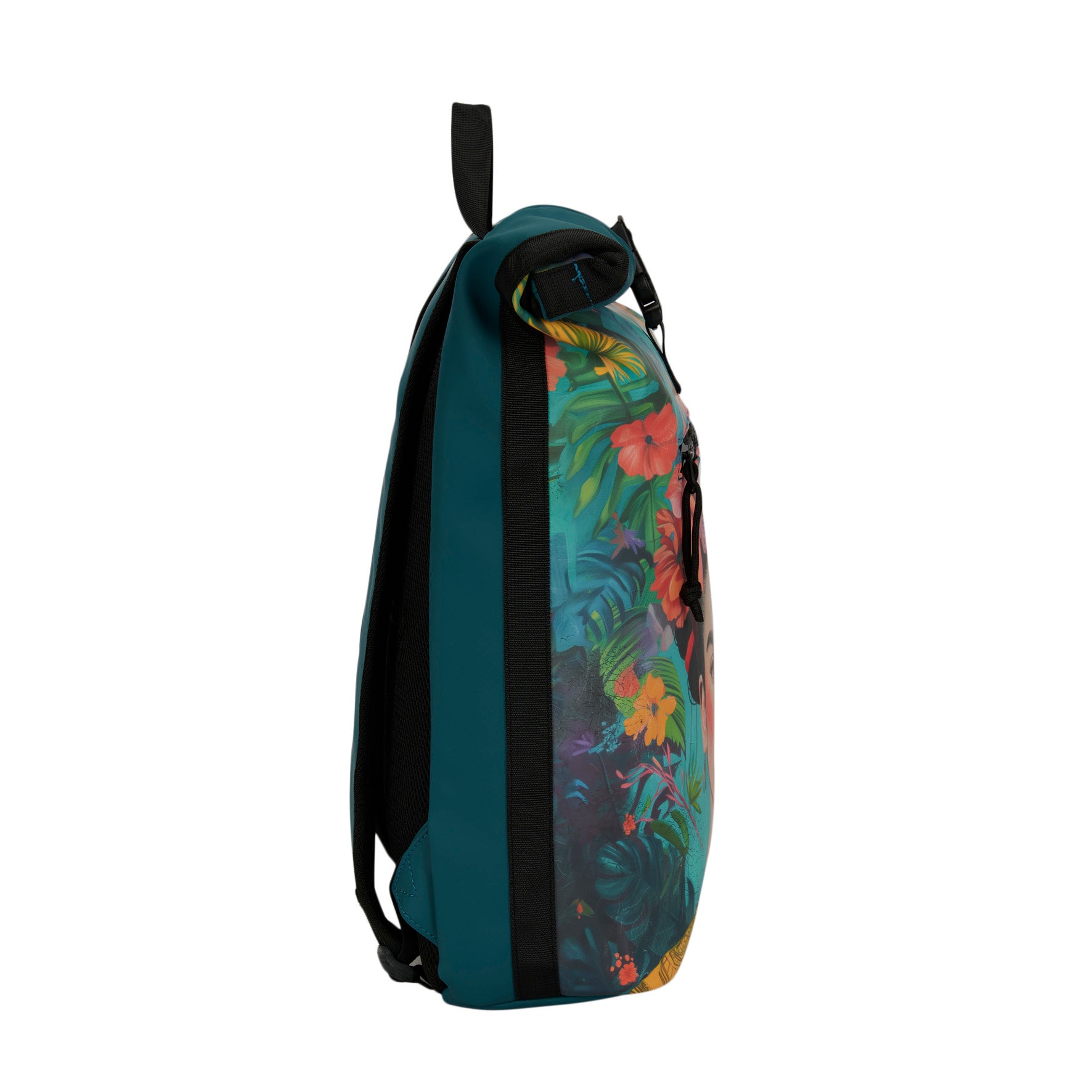 Mart Art New York Flowerhead Waterproof Rolltop Rugzak 15.6"