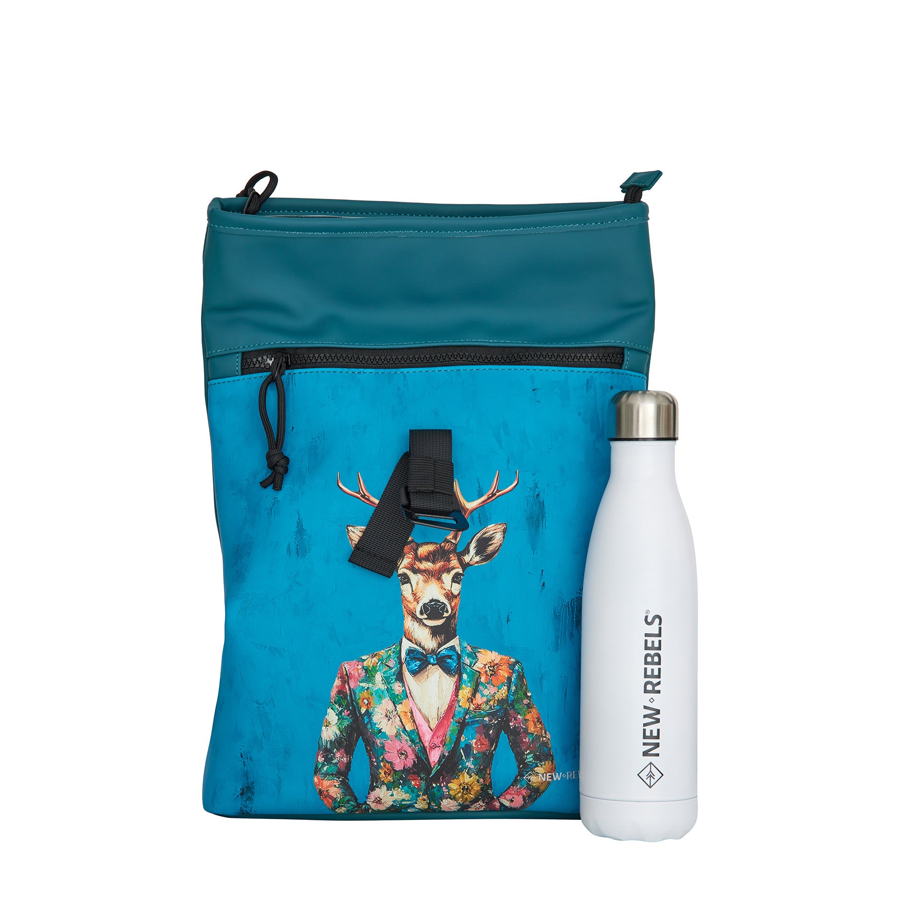 Mart Art LA Dressed Deer Rolltop Mini Rugzak