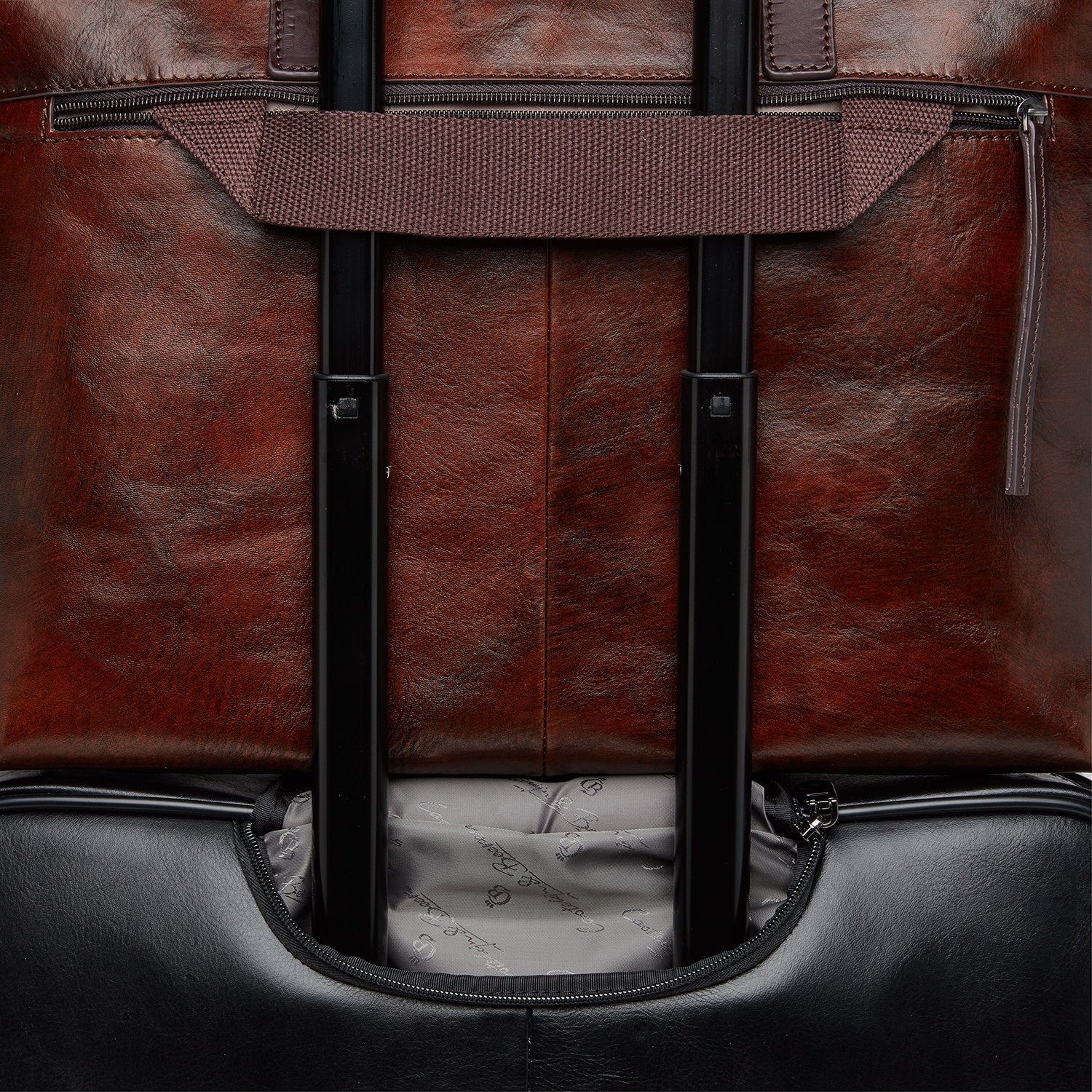 Castelijn & Beerens Rien Dameslaptoptas 529761 Cognac 15.6 Inch