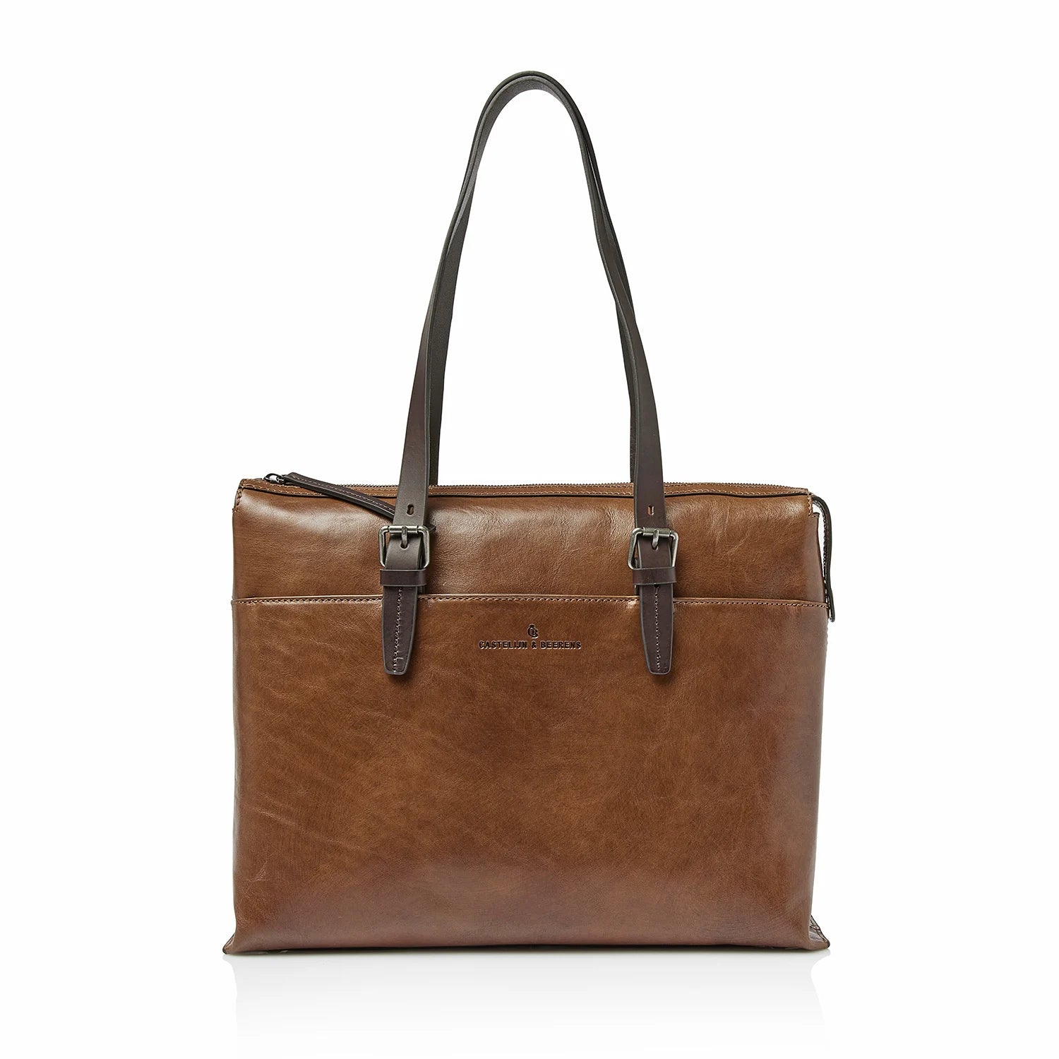 Castelijn & Beerens Rien Dameslaptoptas 529761 Natural 15.6 Inch