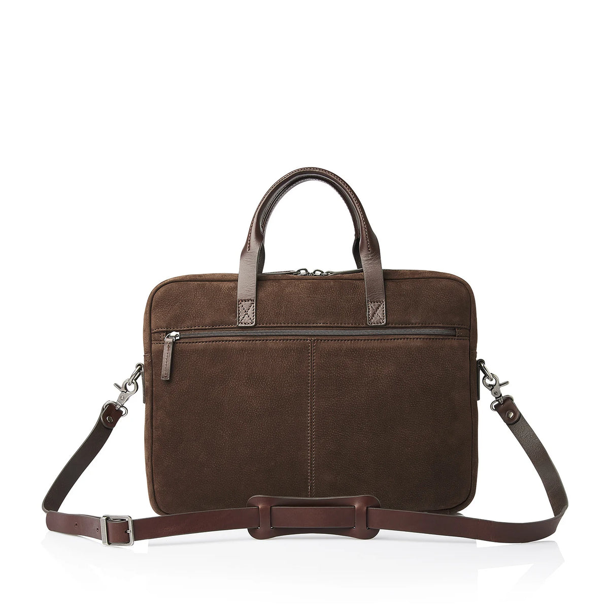 Castelijn & Beerens Nubuck Laptoptas 15.6" Veneto 539472 Mocca