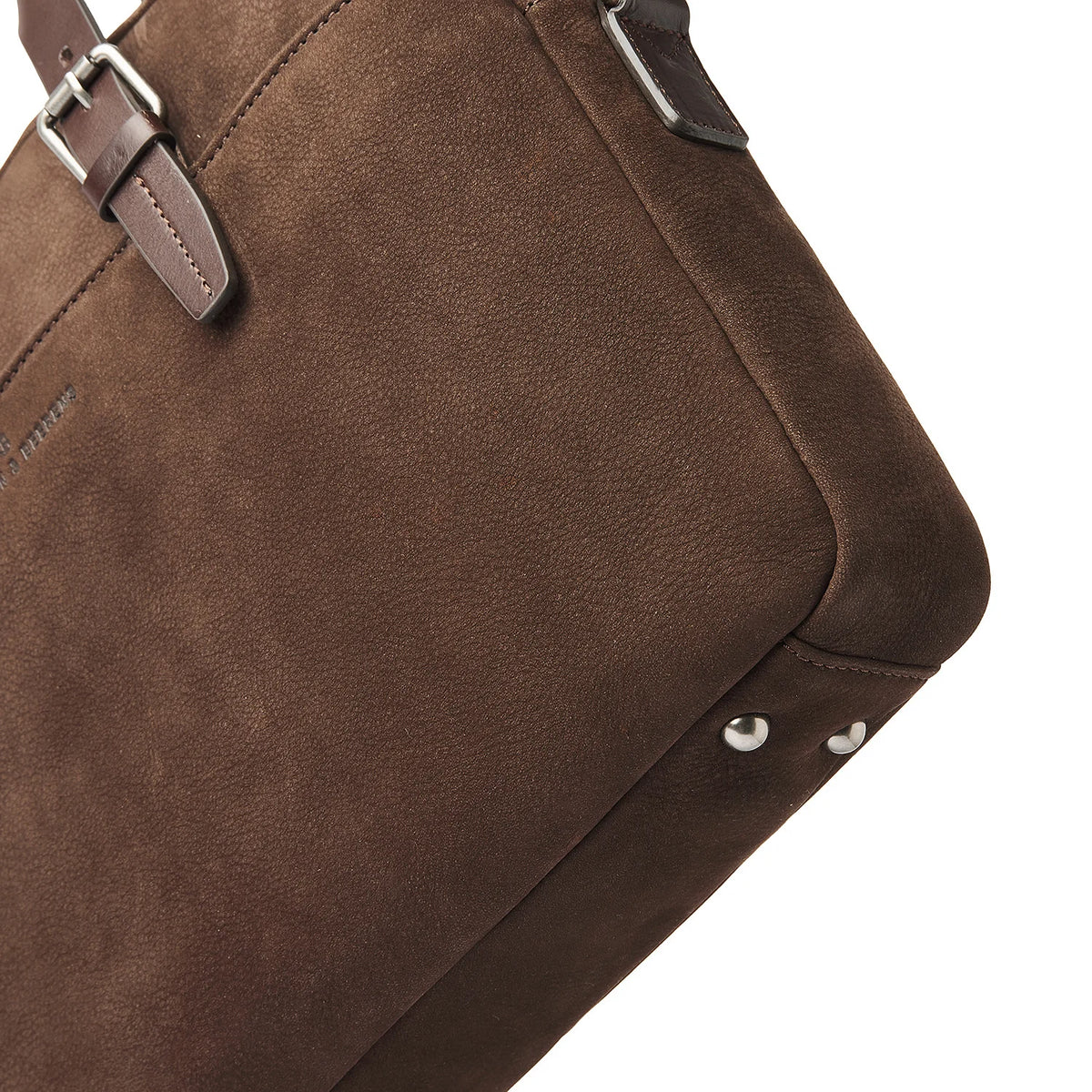 Castelijn & Beerens Nubuck Laptoptas 15.6" Veneto 539472 Mocca