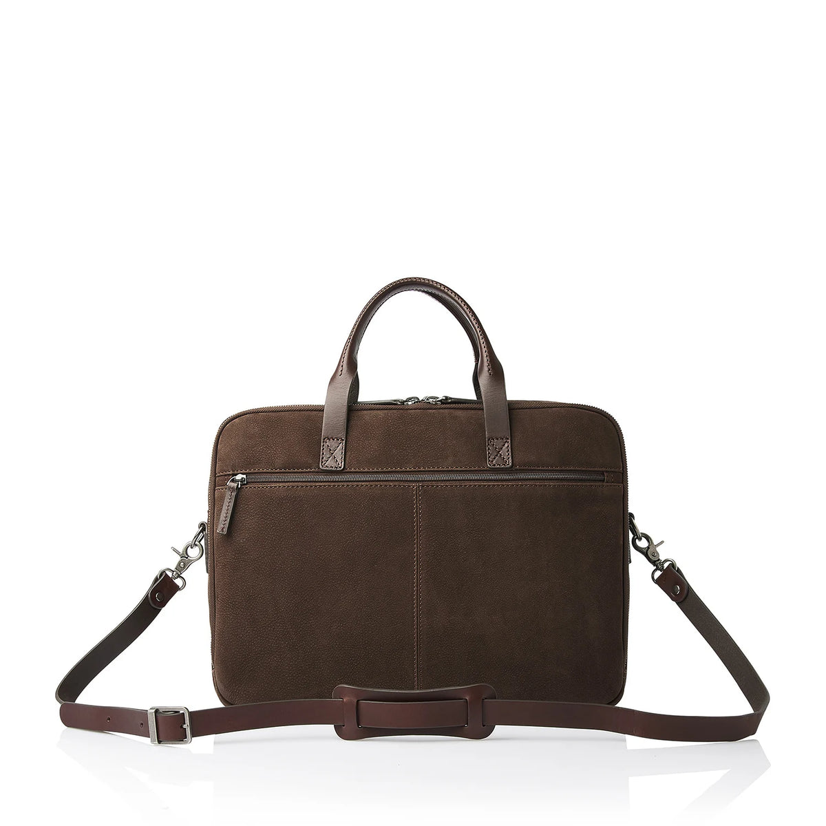 Castelijn & Beerens Nubuck Laptoptas 15.6" Veneto Mocca