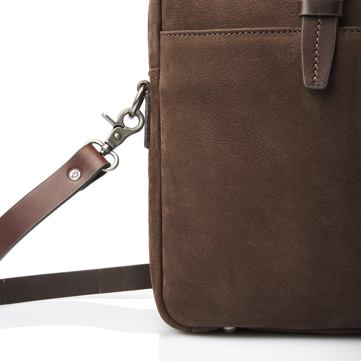Castelijn & Beerens Nubuck Laptoptas 15.6" Veneto Mocca