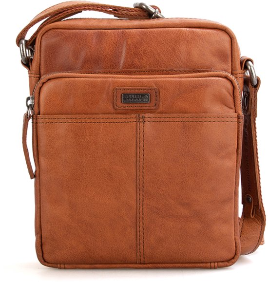 Spikes & Sparrow Leren Crossbodytas – Vermont – Brandy Cognac 299D13147