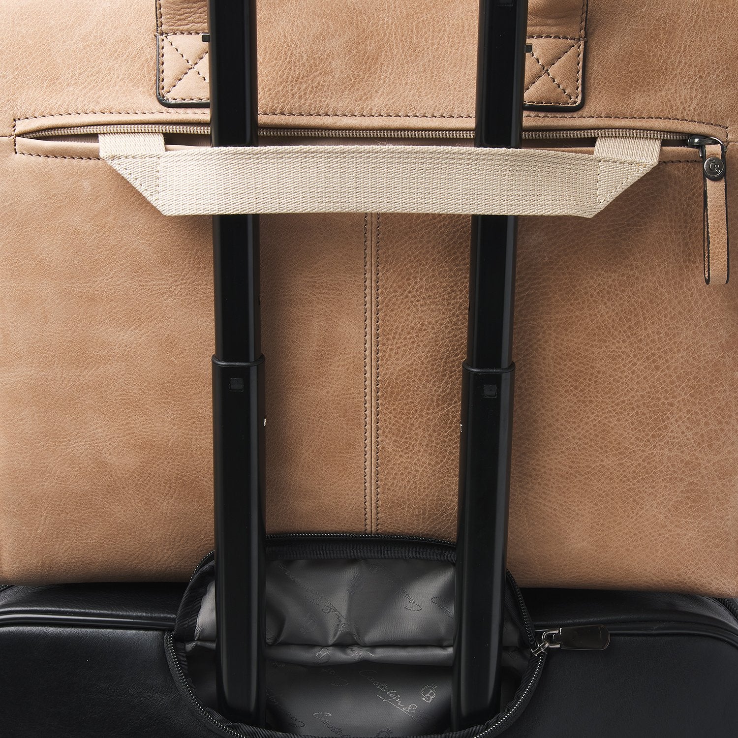 Castelijn & Beerens 729664 Beige Laptoptas 15.6 Inch