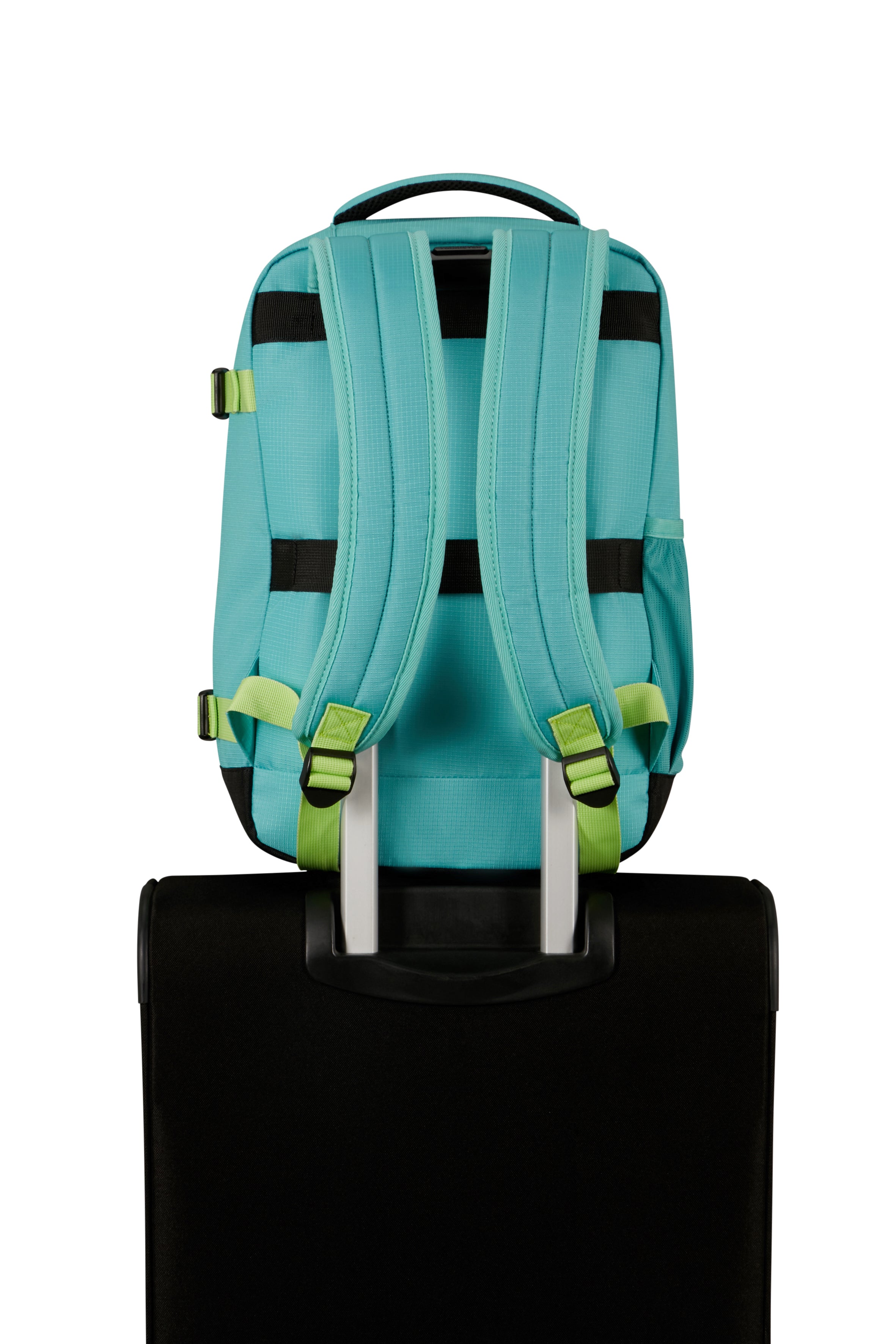 American Tourister Underseater Take2Cabin S Dusty Turquoise/Lime 40 x 25 x 20