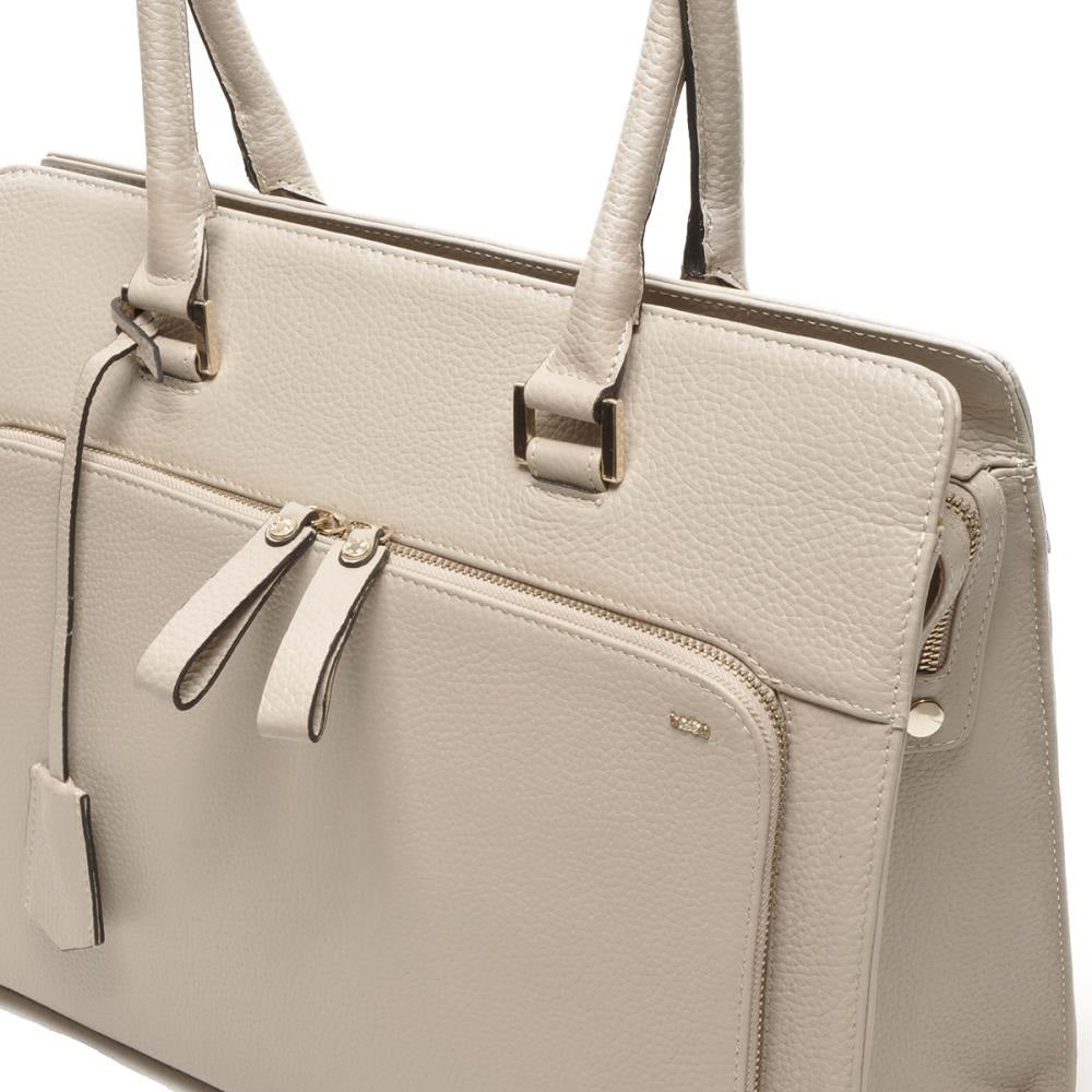 Berba Leren Dames Businesstas Avignon 625-879-06 Chalk