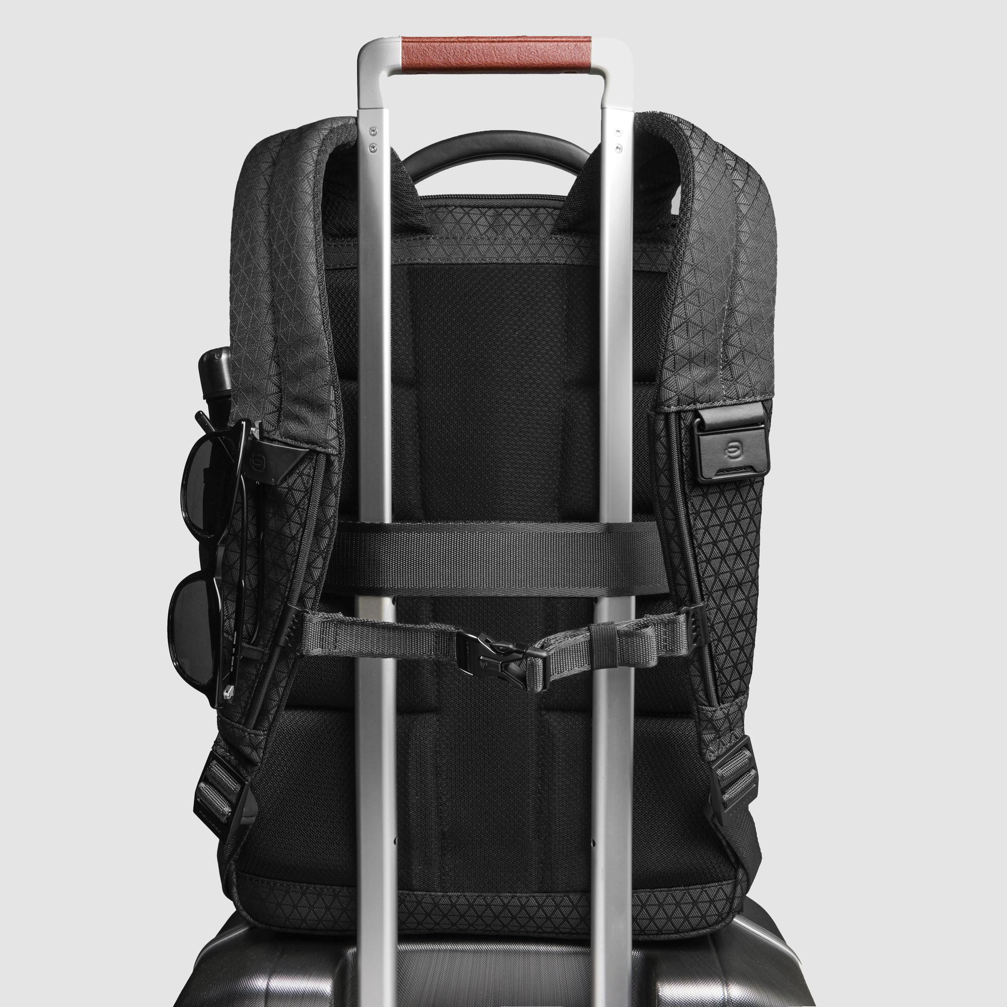 Piquadro Modular 2-in-1 Travel laptop backpack Noir 15.6"