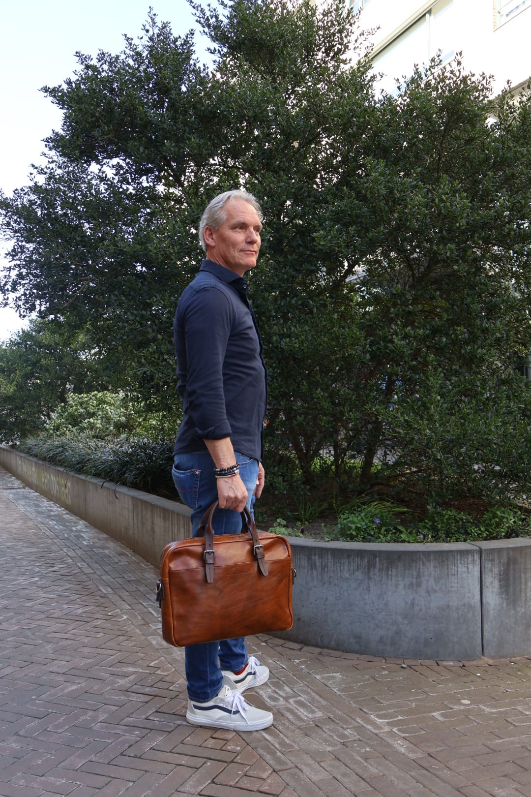 Castelijn & Beerens Rien Laptoptas 529473 Natural 15.6 Inch