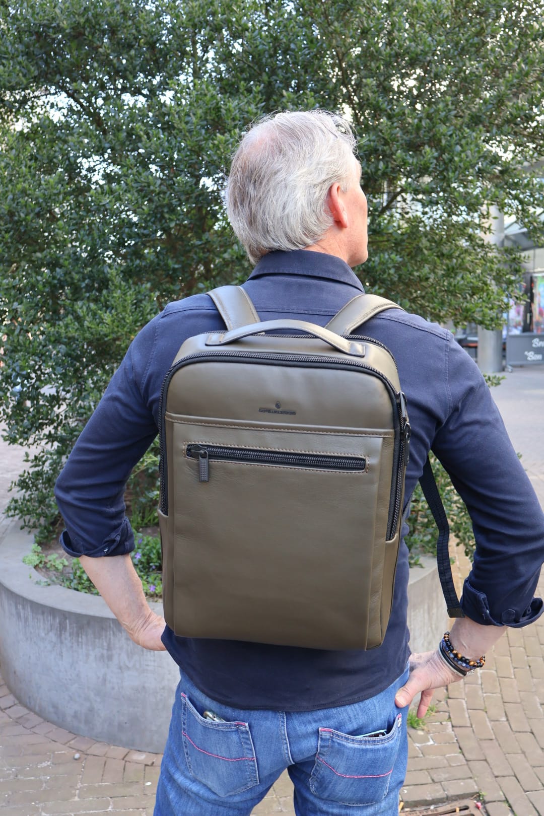 Castelijn en Beerens Nappa X Victor Laptoprugtas15.6" RFID Groen