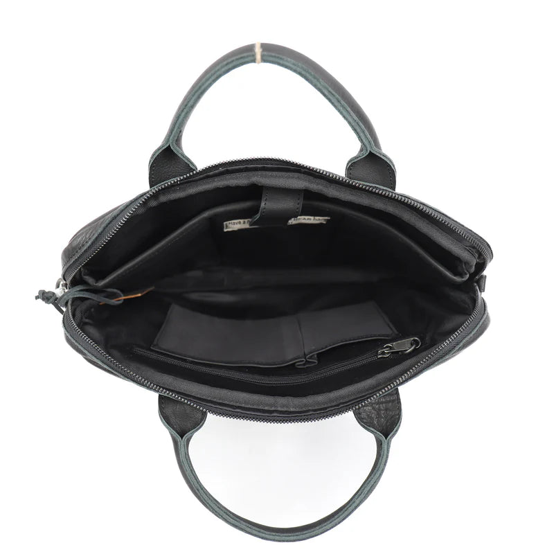 Beardesign Compacte Laptoptas Delphi Zwart cp2649