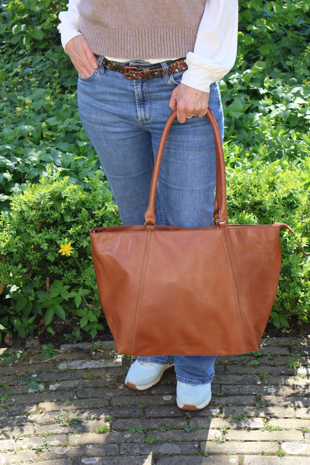 DSTRCT Alba Chique Laptopbag 15.6" Cognac