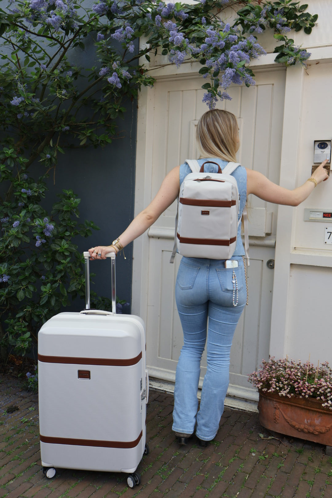 Samsonite Image Spinner 75CM 4 Wielen Ivory