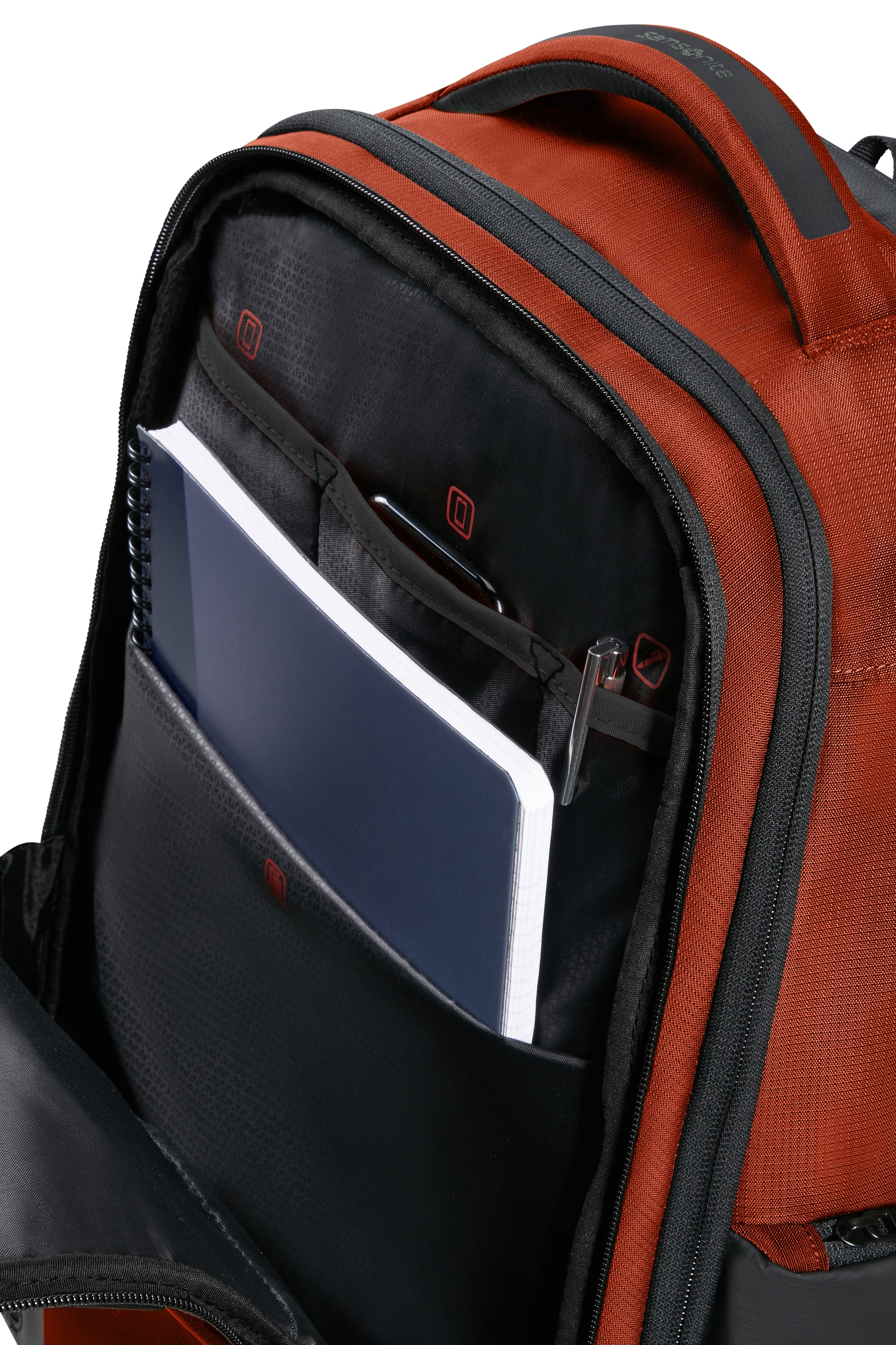 Samsonite Biz2Go Rugzak 15.6" Daytrip Terracotta Red