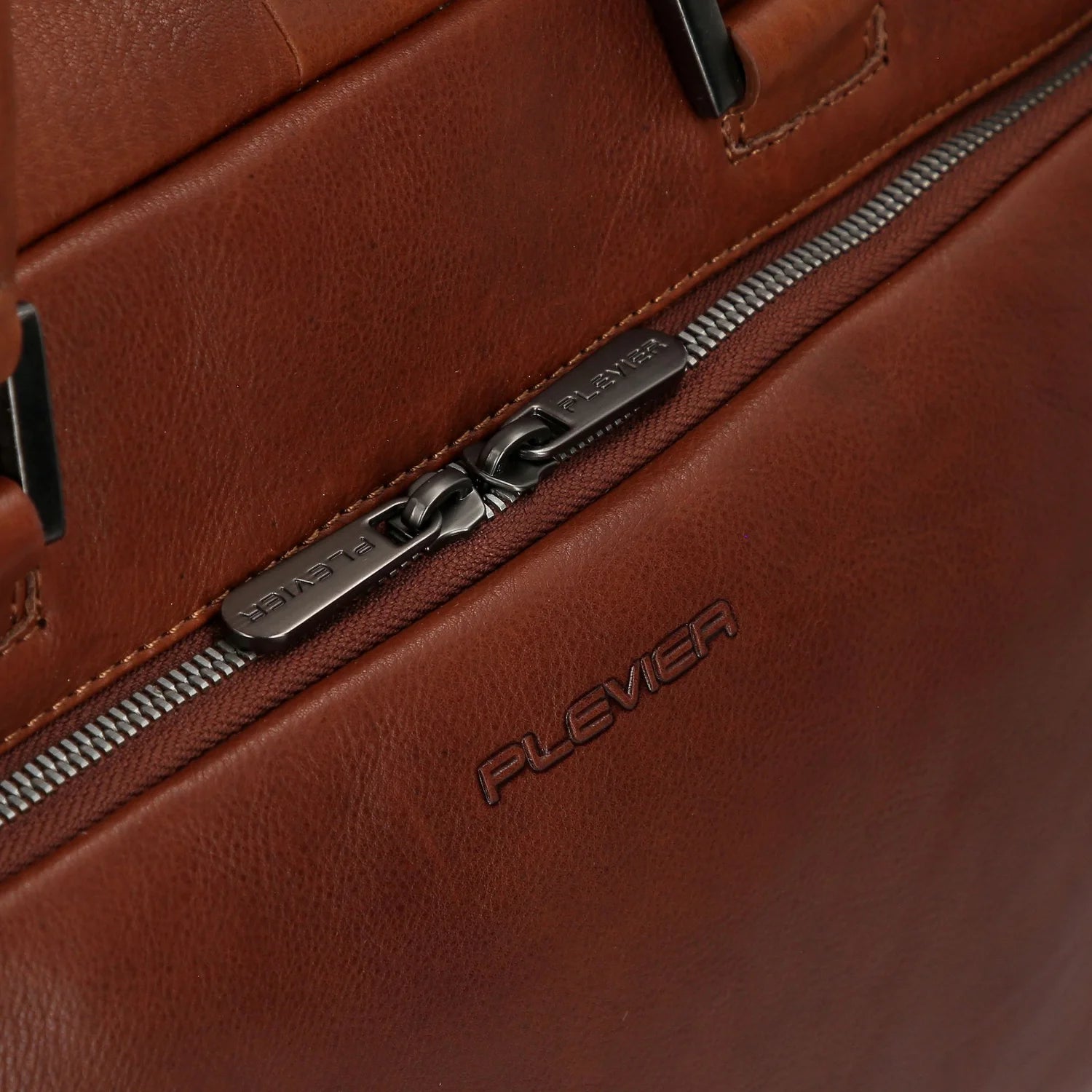 Plevier Bill 210-3 Cognac 16 Inch Laptoptas
