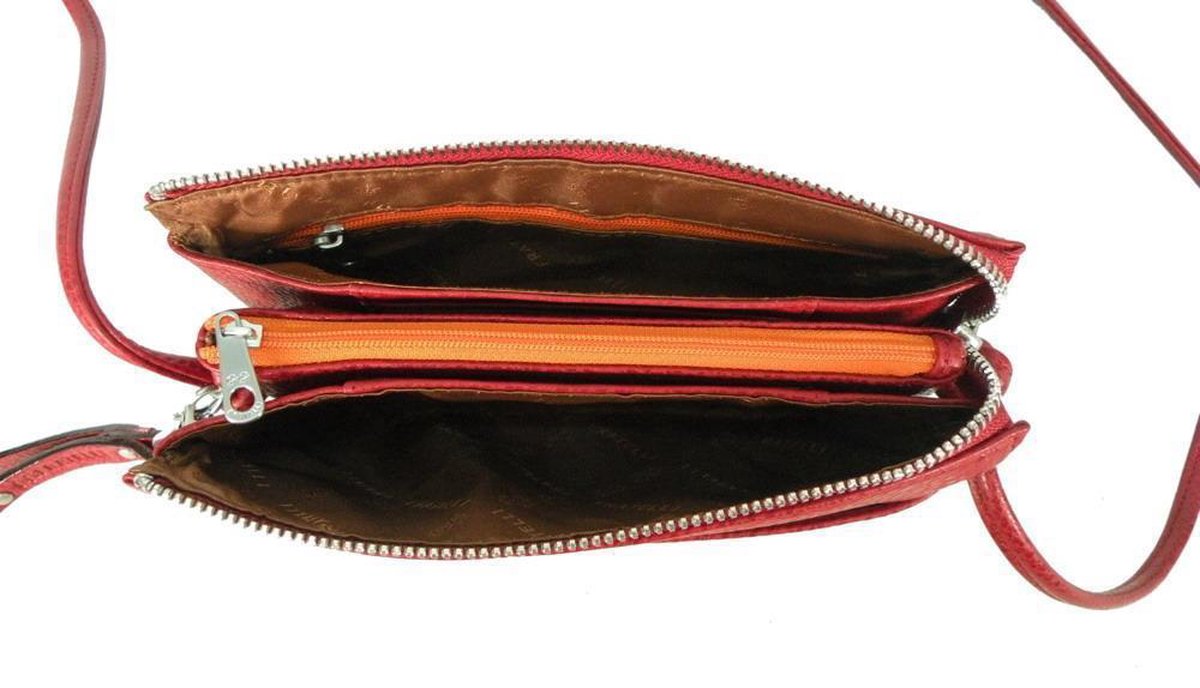 GiGi Fratelli Dames crossbody tas ROM9007 Red