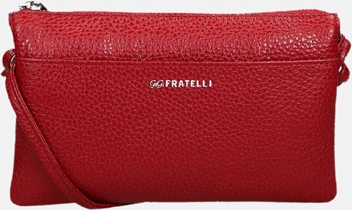 GiGi Fratelli Dames crossbody tas ROM9007 Red
