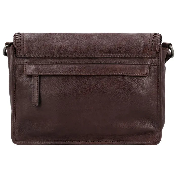 Hide & Stitches W00748 Donkerbruin Country