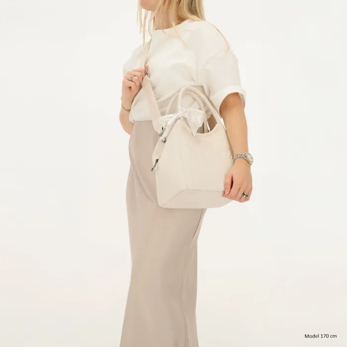 Charm London Bond Street Handtas Gebroken wit W01595 033