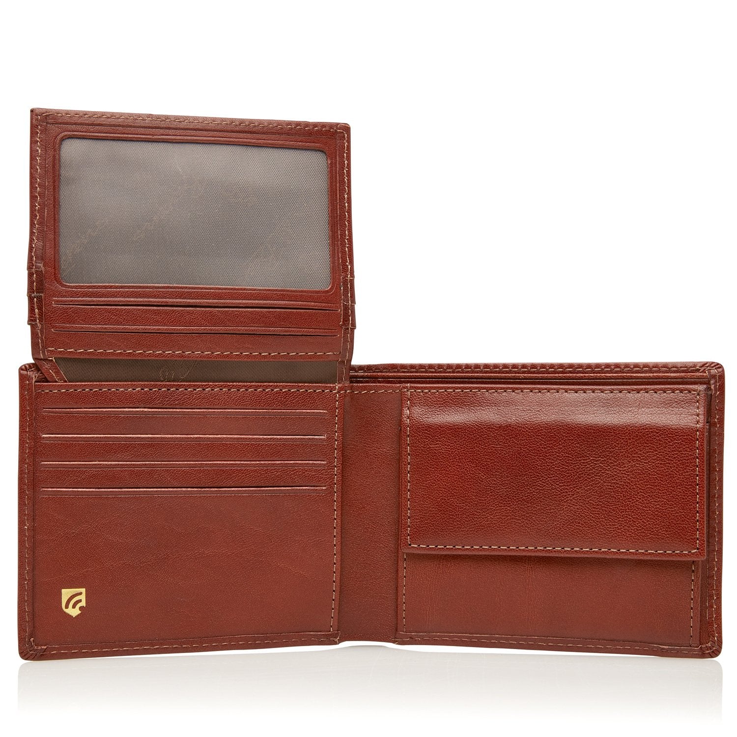 Billfold 9 pasjes RFID Gaucho | cognac