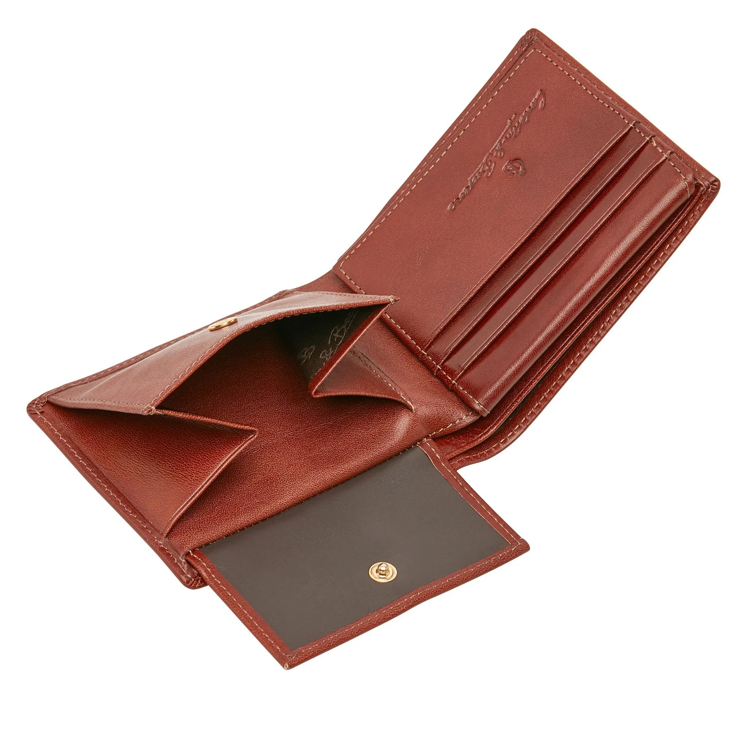 Billfold 9 pasjes RFID Gaucho | cognac