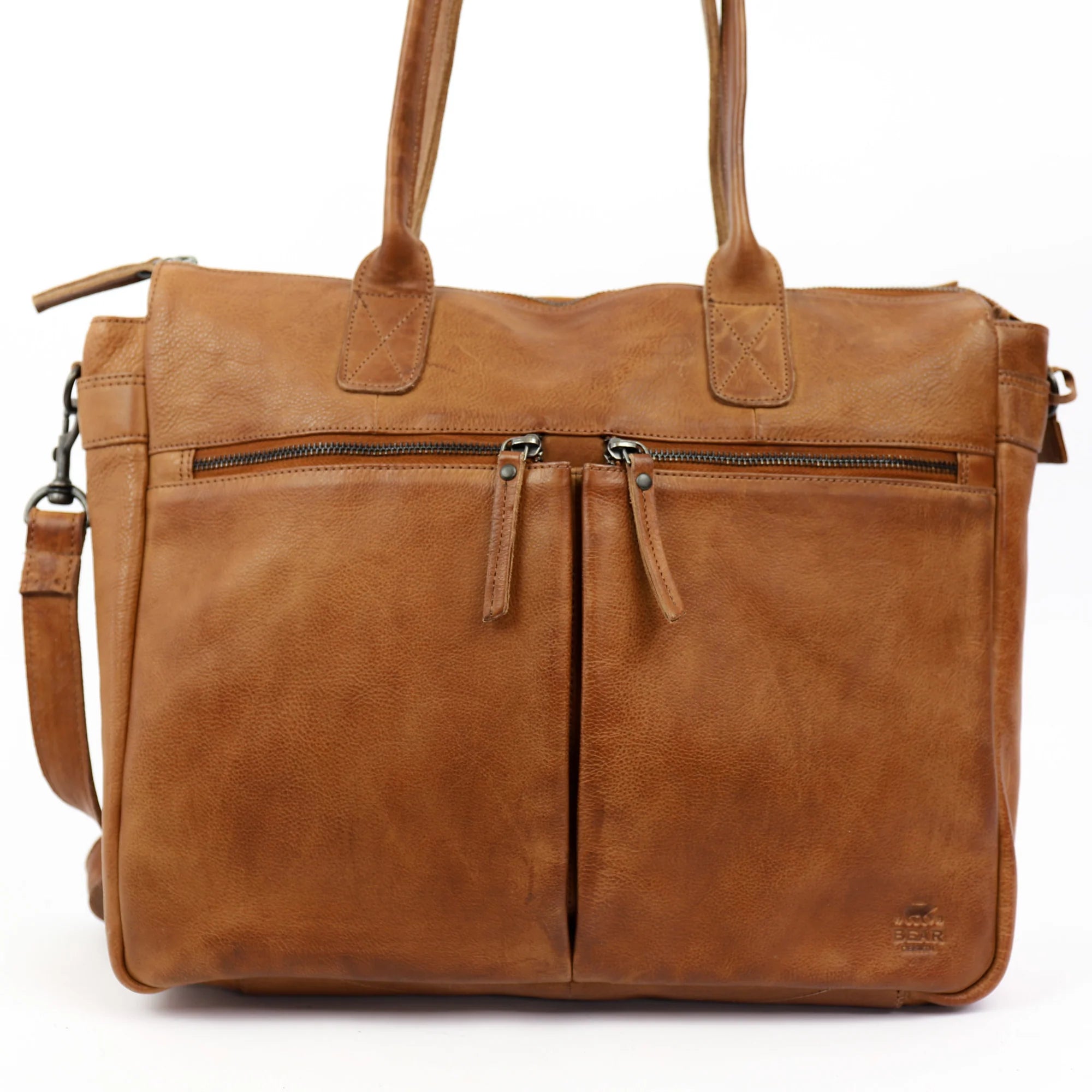 Beardesign Dames Laptoptas CP1657 Cognac