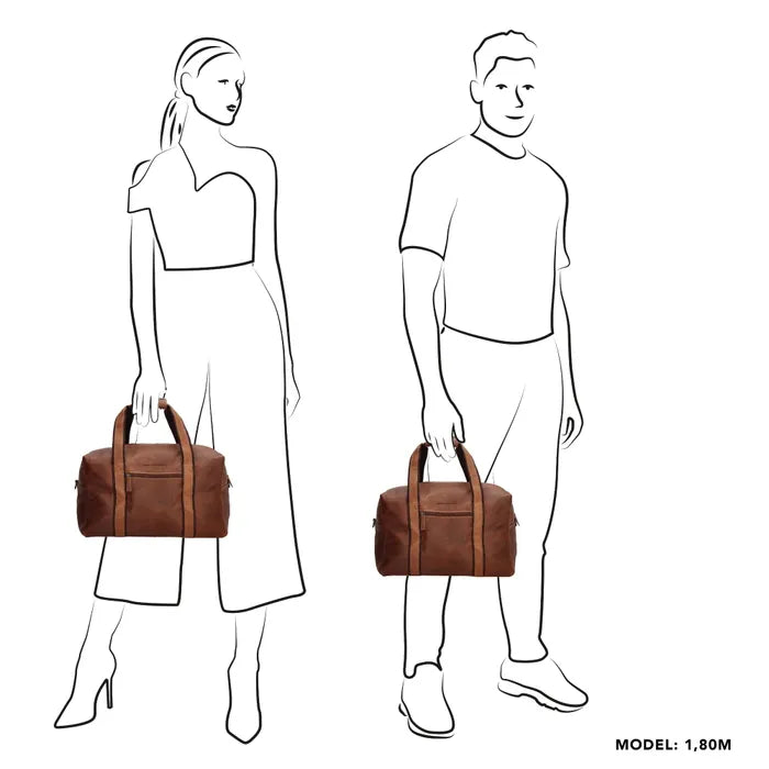 Hide & Stitches Japura Reistas Cognac