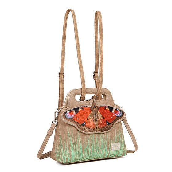 HIDIHI Rugtas/schoudertas Madame Butterfly Rood MBU01