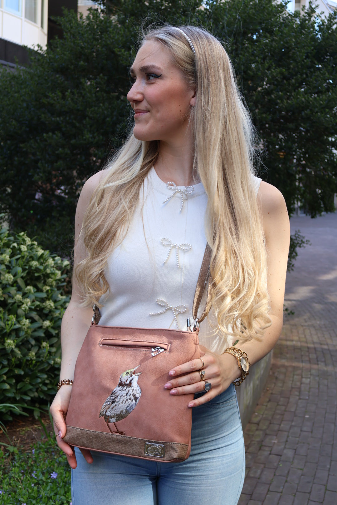 HIDIHI Appetizer schoudertas Bruin