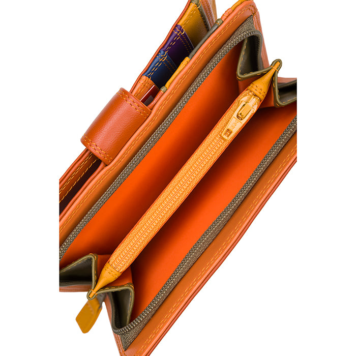 MYWALIT Large Wallet Zip Purse Lucca 229-169