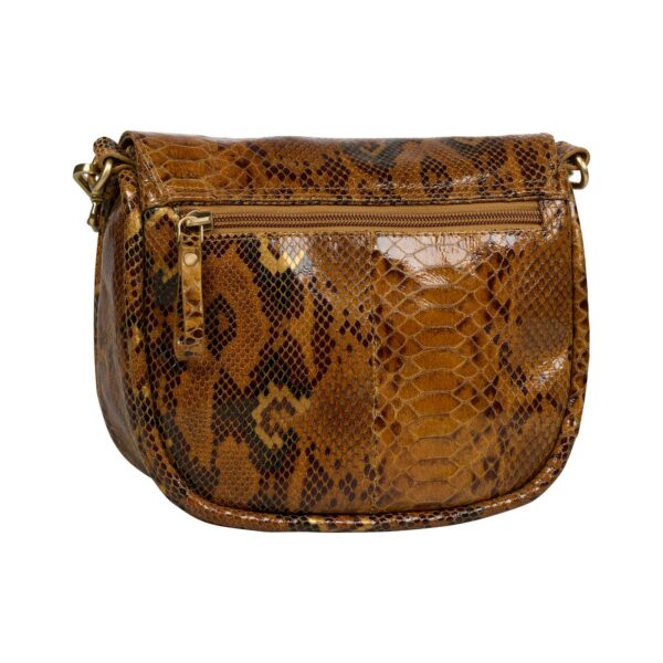 Vintage Veda Satchel Bag Light Yellow